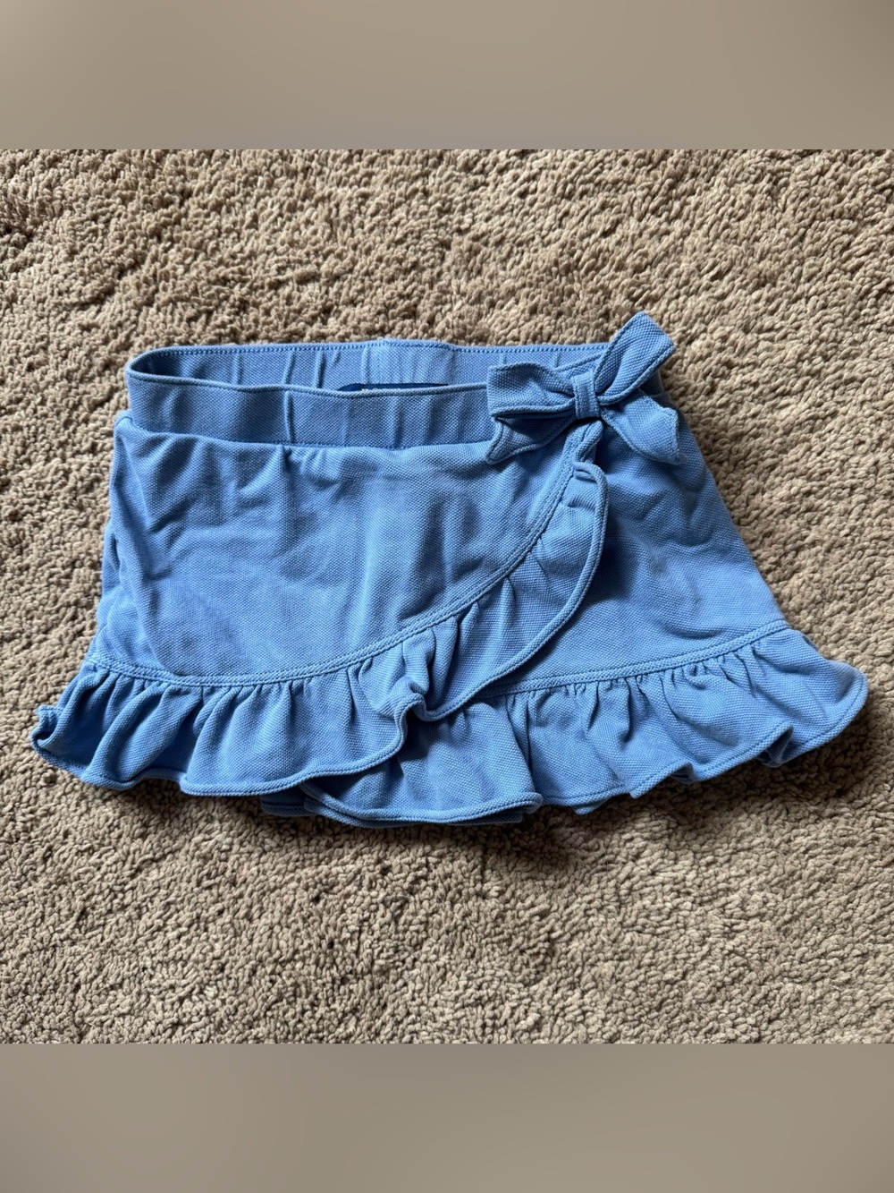 Polo by Ralph Lauren Light Blue Ruffle Skort Size 2